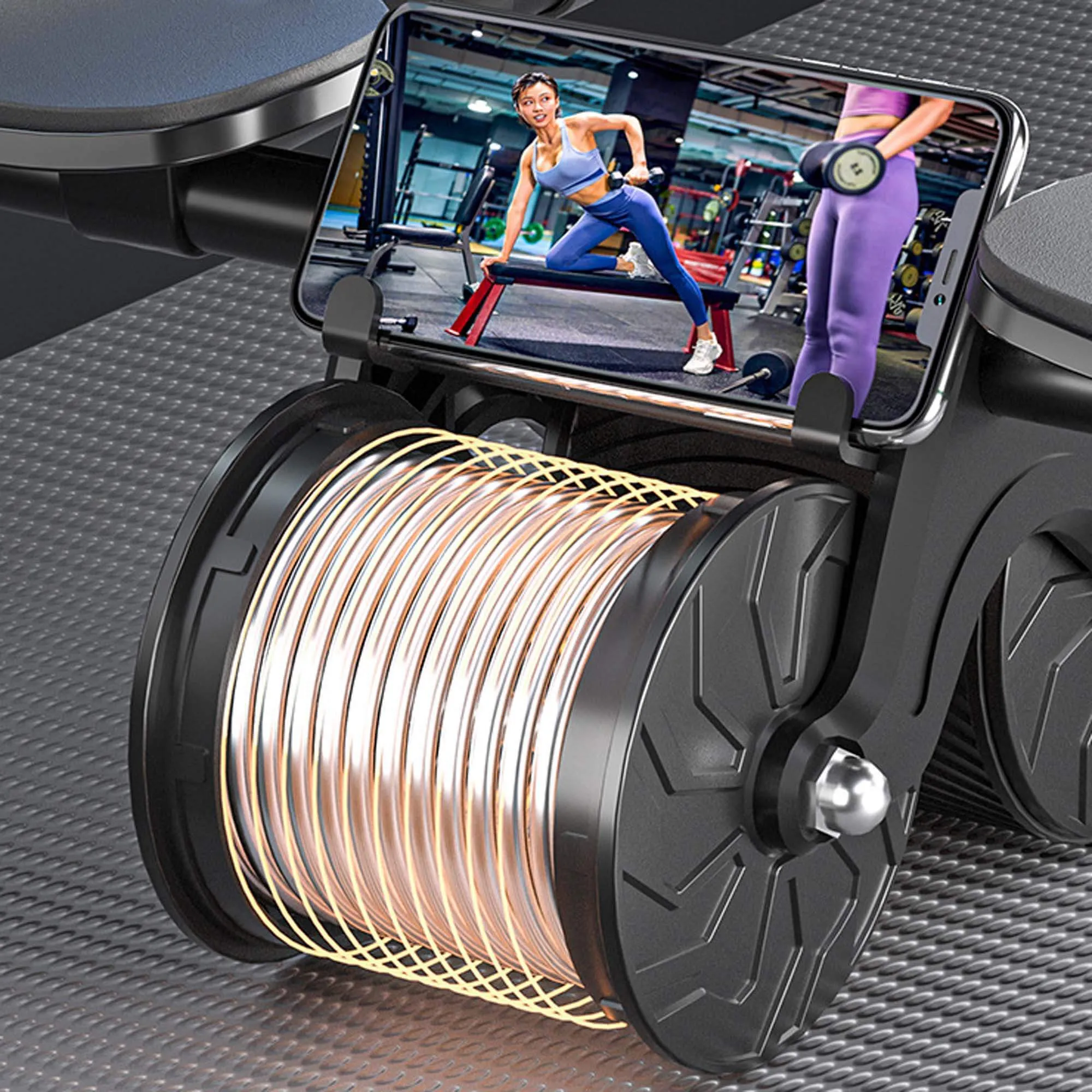 Ab Roller With Elbow Support
