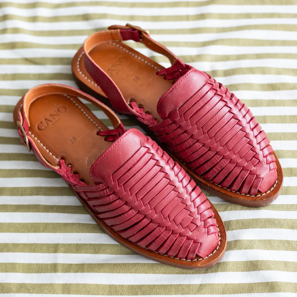 Amelia Sandal Cherry