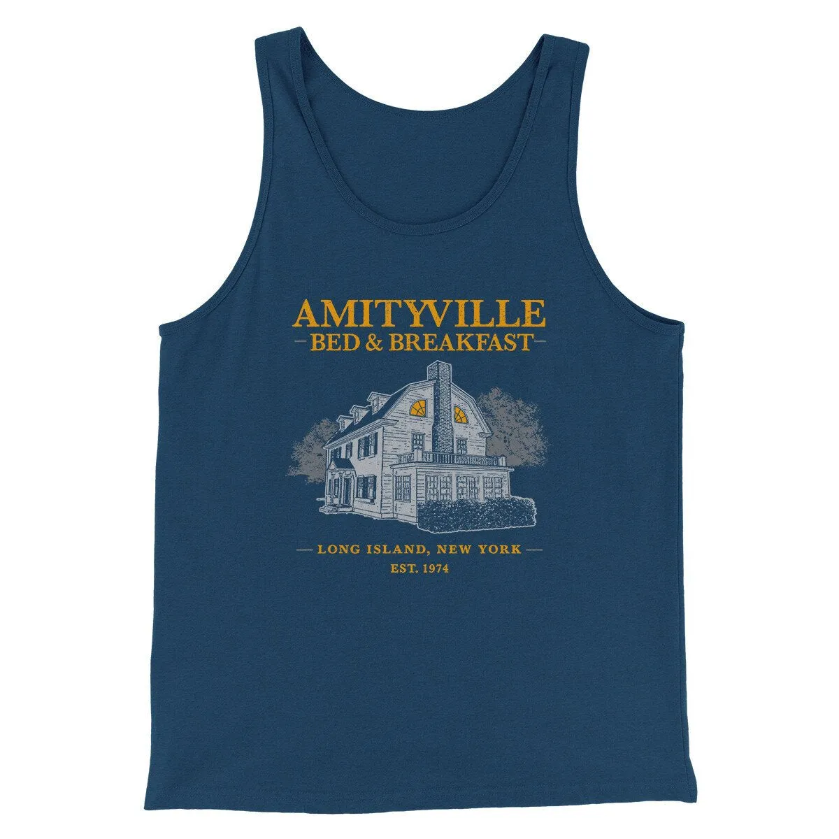 Amityville Bed And Breakfast Funny Movie Men/Unisex Tank Top