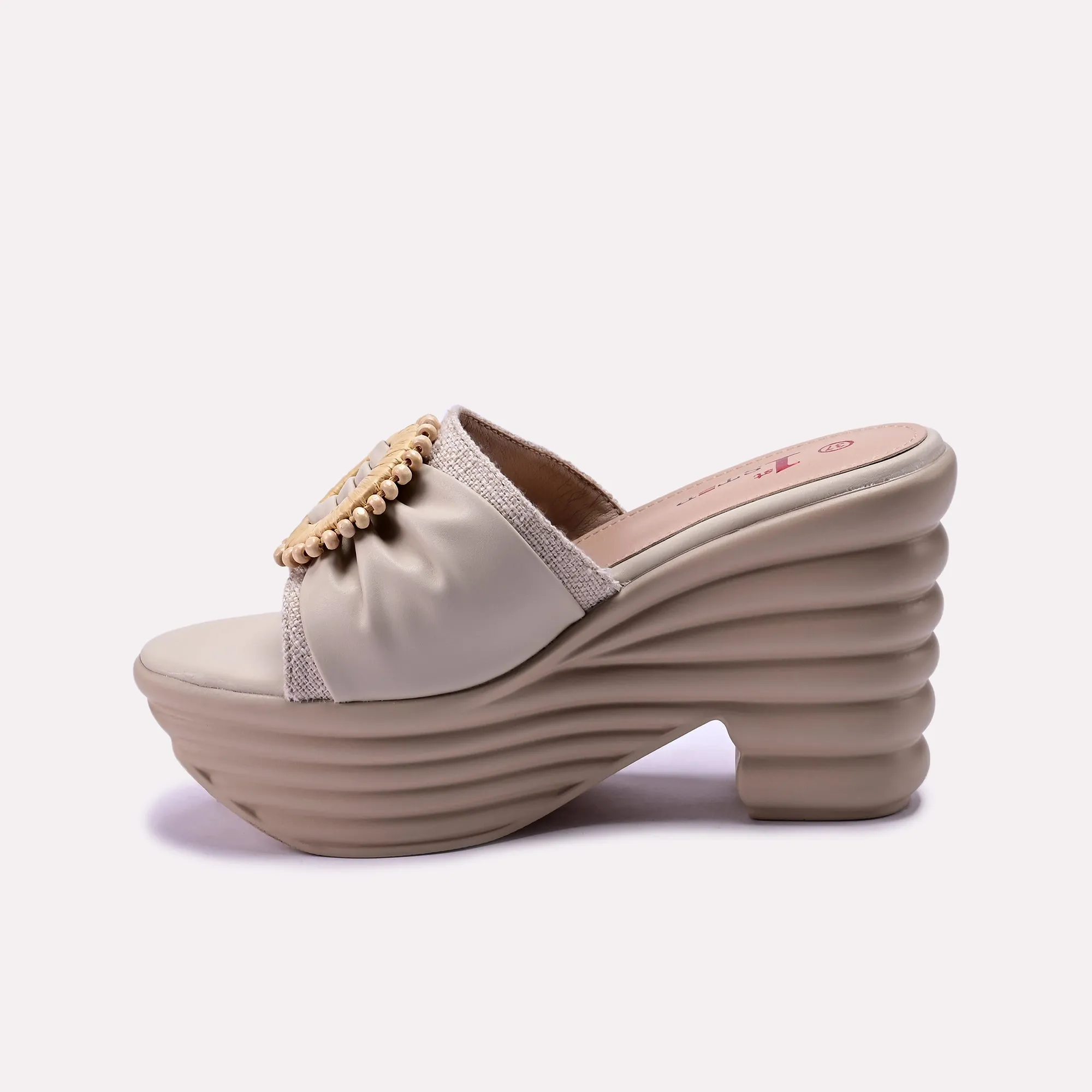 Anna Chunky Fawn Fancy Slipper 0412360