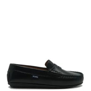 Atlanta Mocassin Black Florentic Penny Loafer