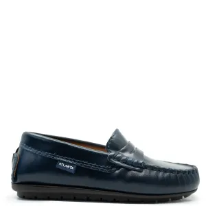 Atlanta Mocassin Navy Florentic Penny Loafer