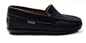 Atlanta Mocassin Navy Loafer