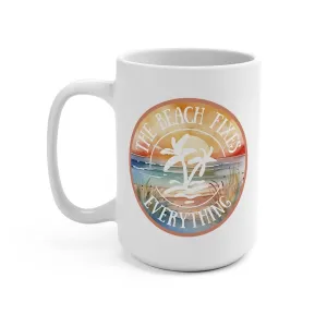 Beach Fix Coffee Mug 15oz