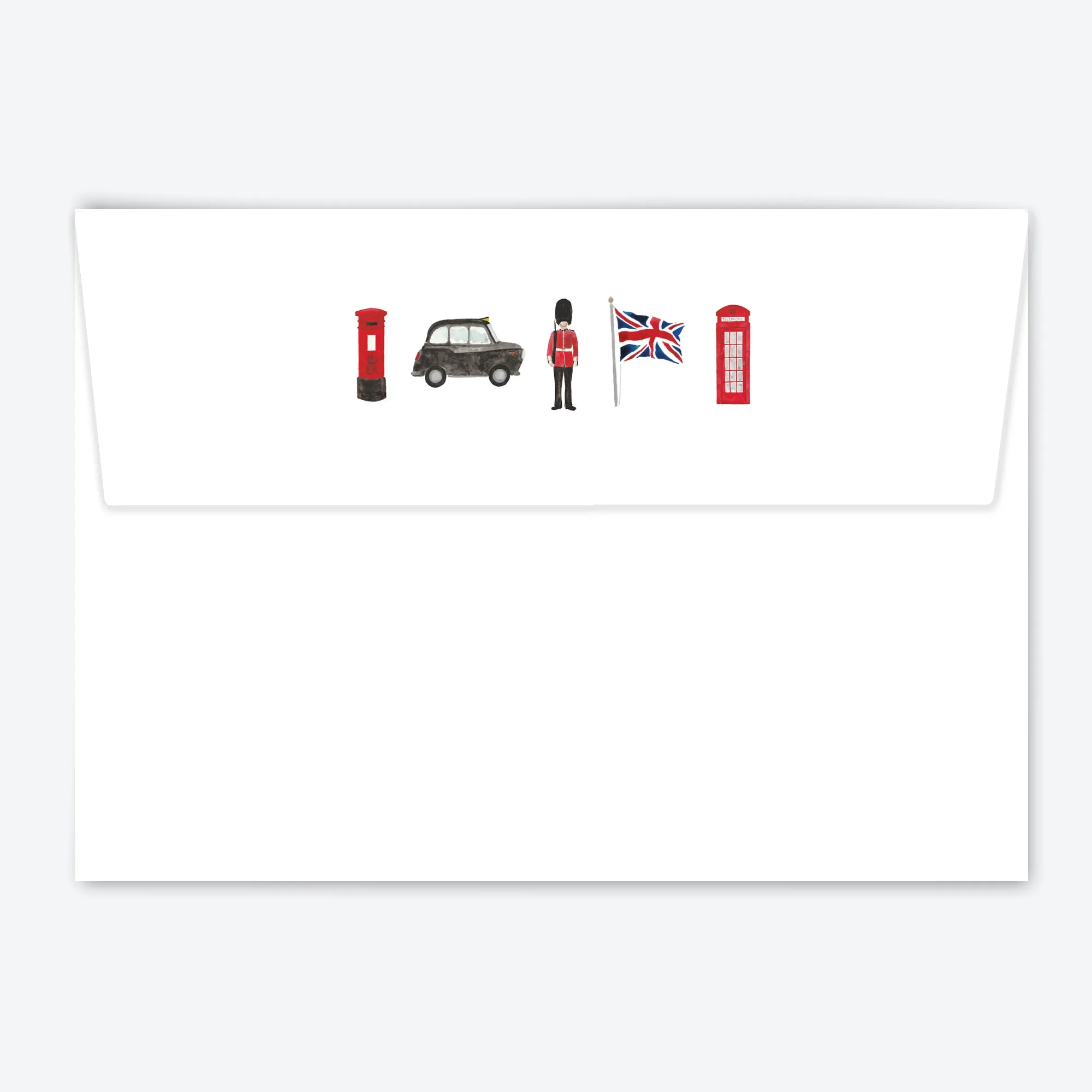 Beefeater Britain Flat Notecard Set
