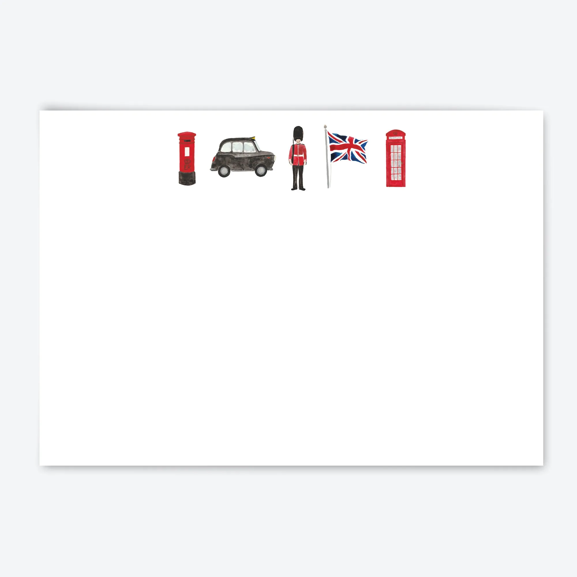 Beefeater Britain Flat Notecard Set
