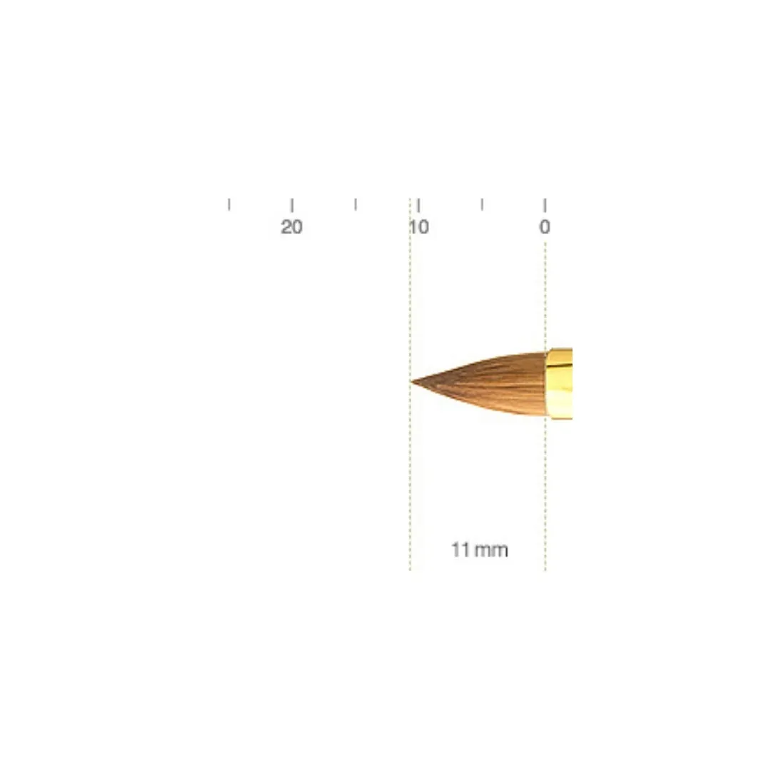 Bisyodo B-PL-02 Lip Brush with Cap, Long Series