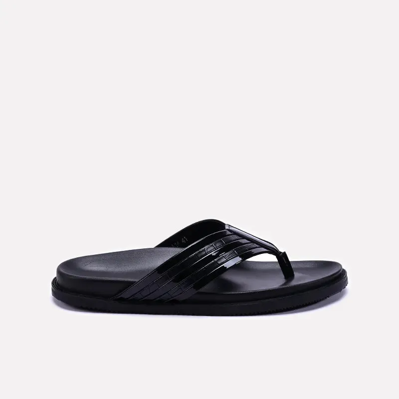 Black Casual Slipper 0151080