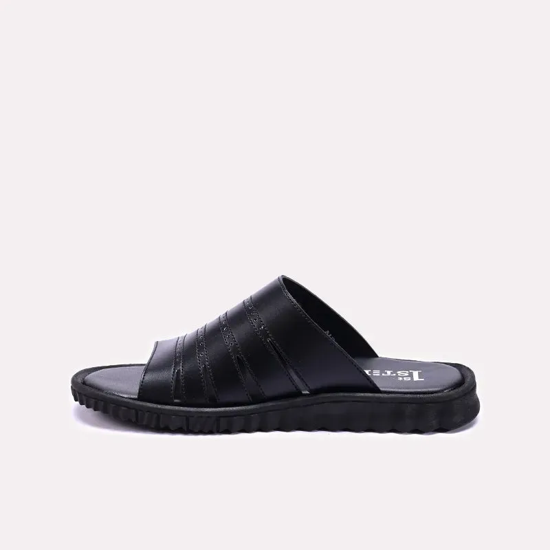 Black Casual Slippers 0151005