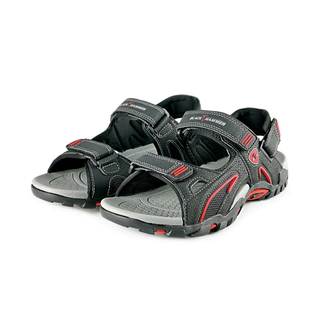 Black Hammer Men Walking Sandals BHC-201710