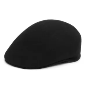 Black Premium Wool English Hat
