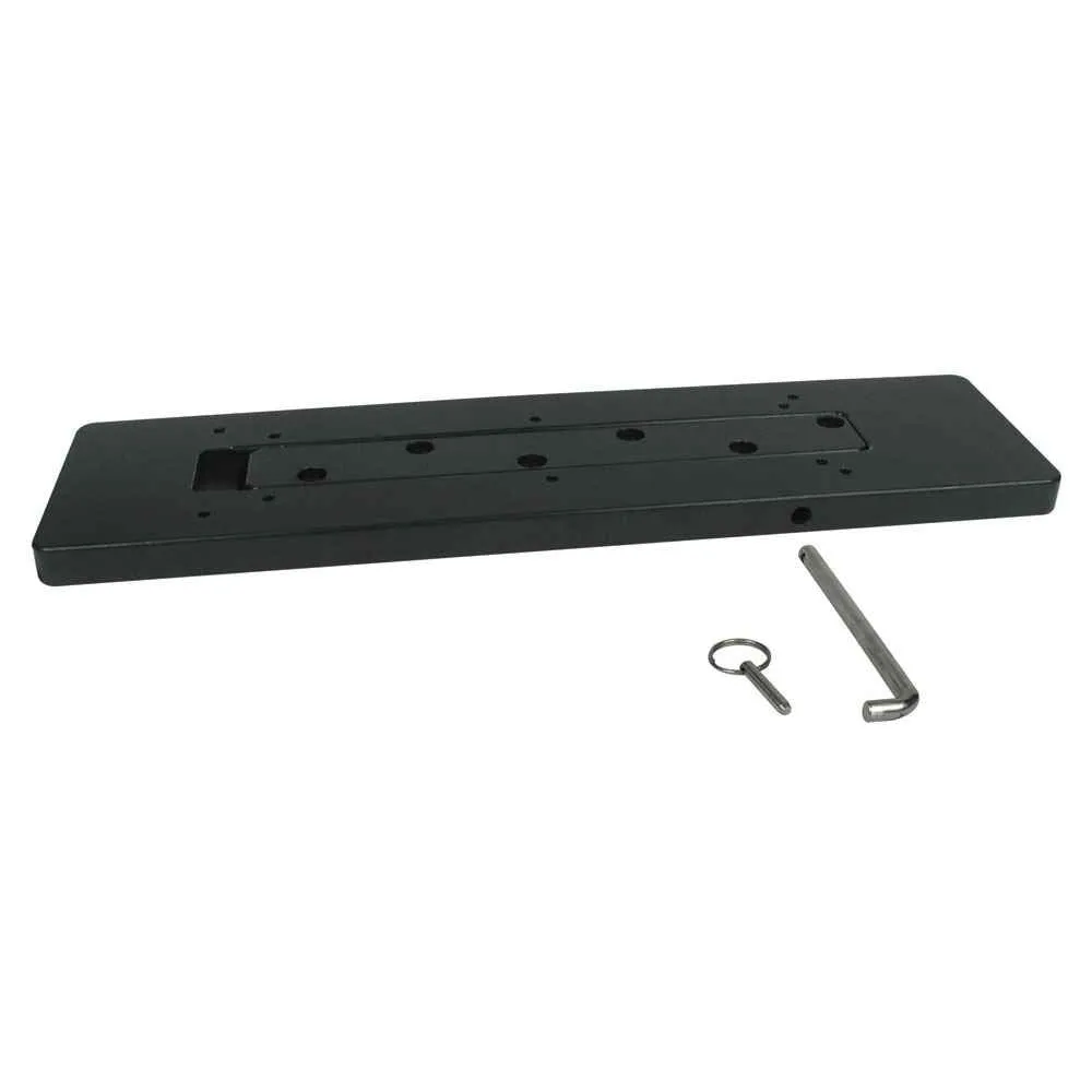 Black Removable Mounting Plate