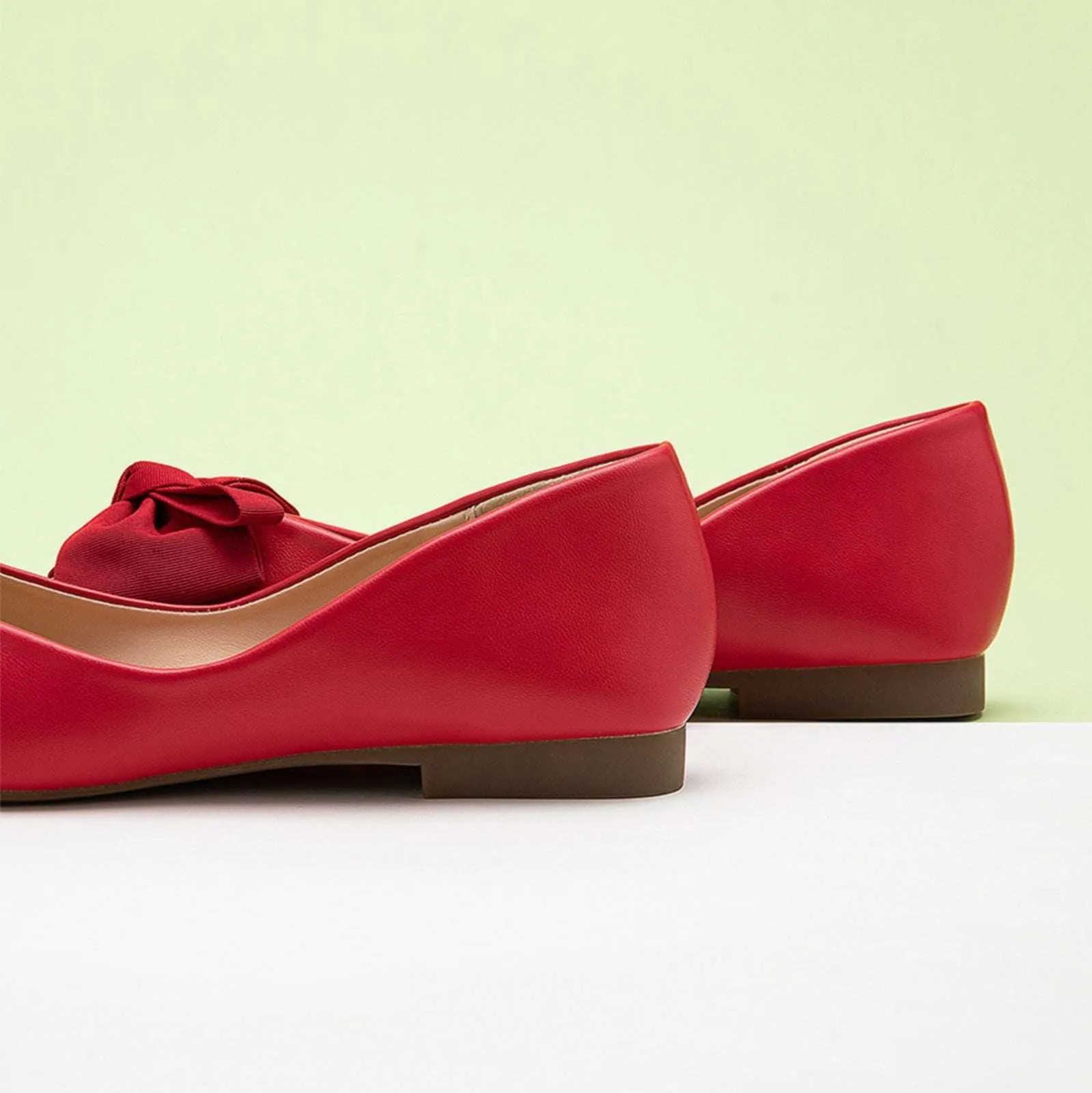 Bow Ballerina Flats (Eva)