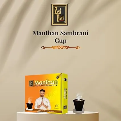 Box of Happiness contains Zed Black Incense Sticks Kit, Agarbatti, Dhoop Cones, Dhoop Sticks, Long Lasting Burning Sambrani Cups, Guggal Cups for auspicious festival gifts (Combo consists of the 19 items )