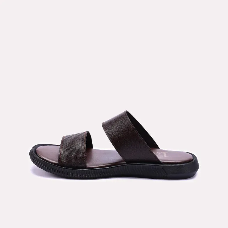 Brown Casual Slippers For Men 0151004
