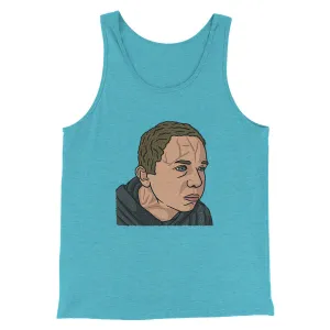 Bulging Forehead Vein Guy Meme Funny Men/Unisex Tank Top