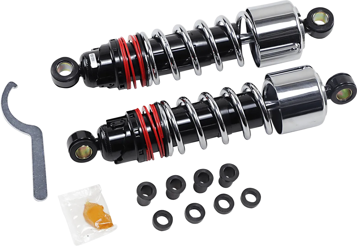 Burly Brand B28-1205 Slammer Plus Shocks - Chrome