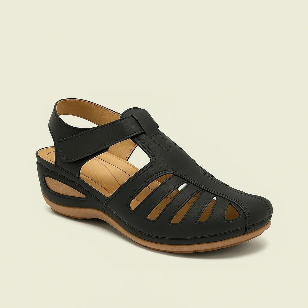 Carla - Casual leather orthopedic sandals