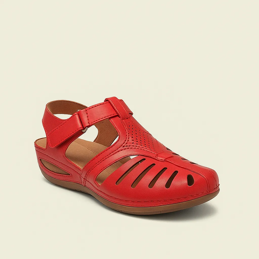 Carla - Casual leather orthopedic sandals