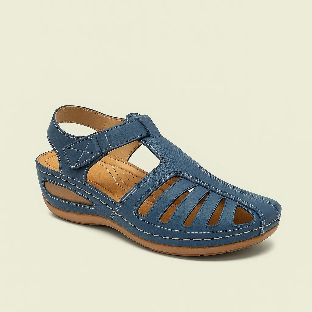 Carla - Casual leather orthopedic sandals