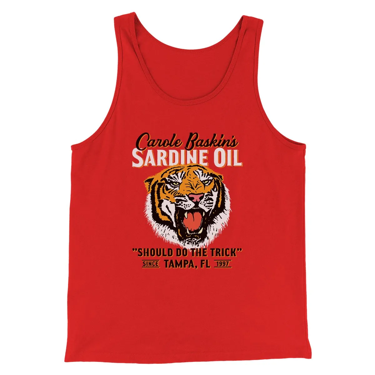 Carole Baskin's Sardine Oil Funny Movie Men/Unisex Tank Top
