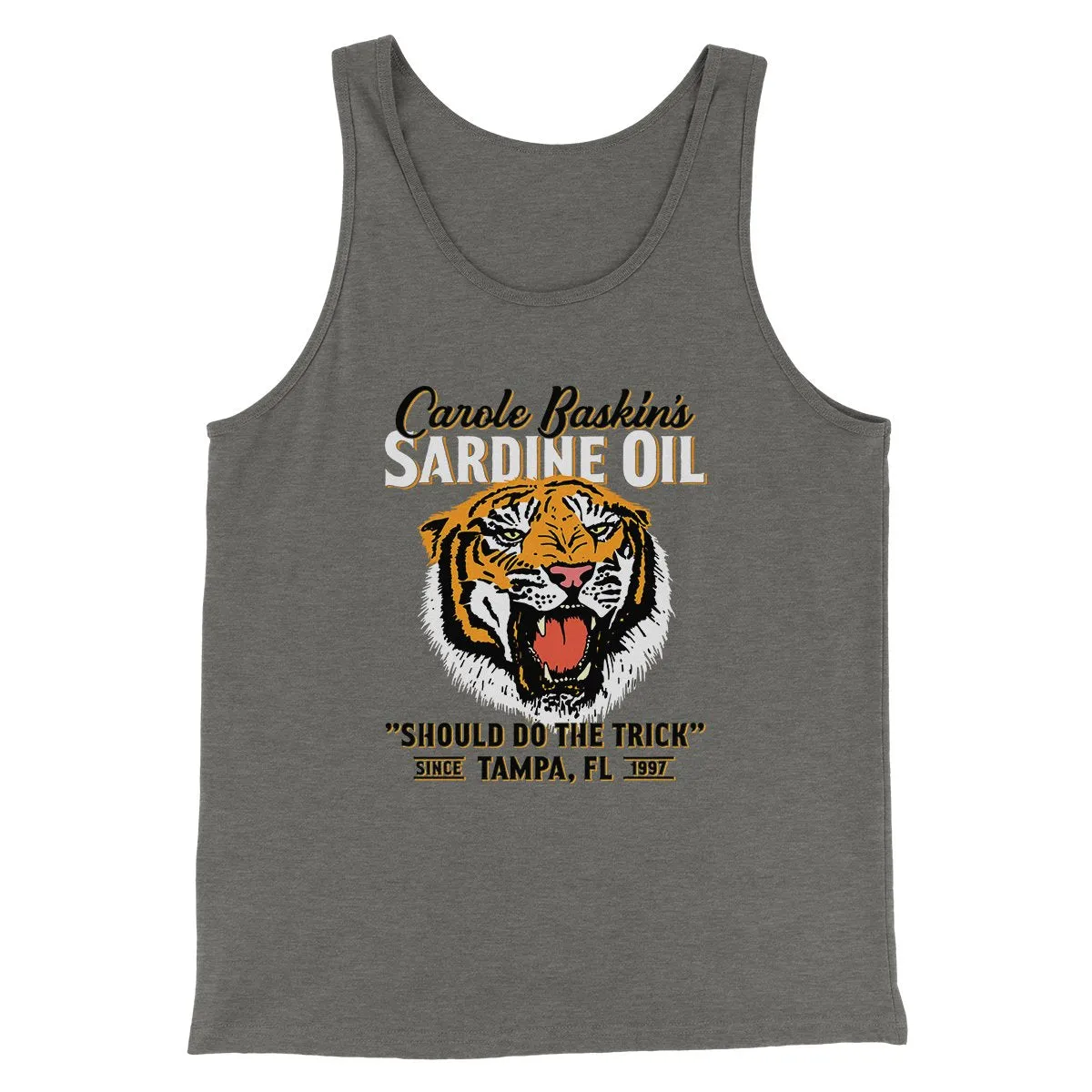 Carole Baskin's Sardine Oil Funny Movie Men/Unisex Tank Top
