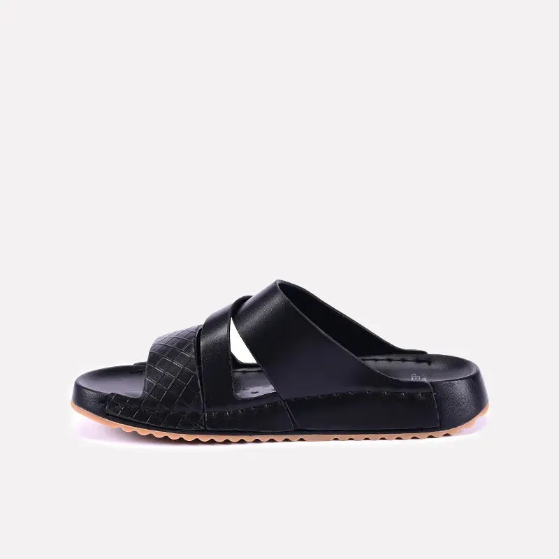 Carter Black Casual Slippers 0150879
