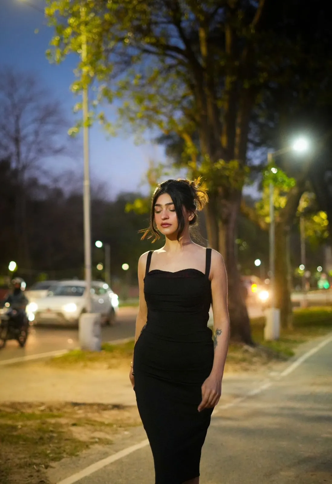 CELINE-DRESS (BLACK)