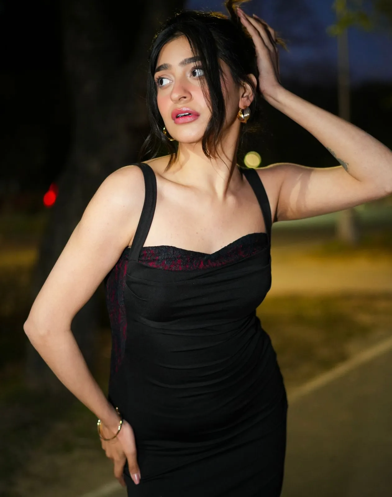 CELINE-DRESS (BLACK)