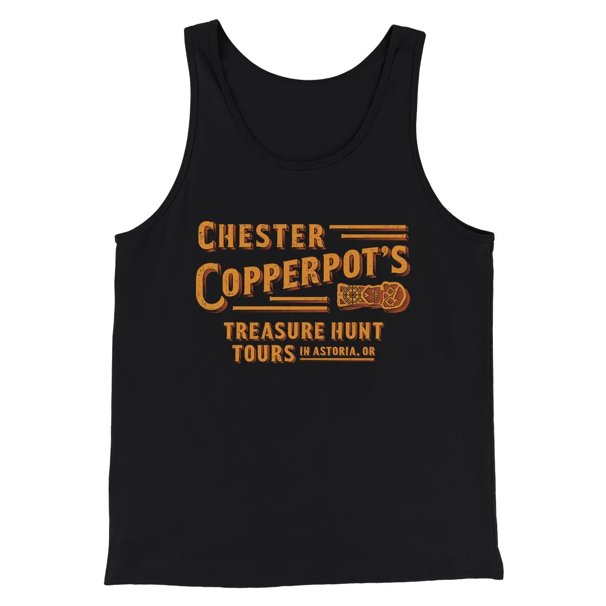 Chester Copperpot's Treasure Hunt Tours Funny Movie Men/Unisex Tank Top