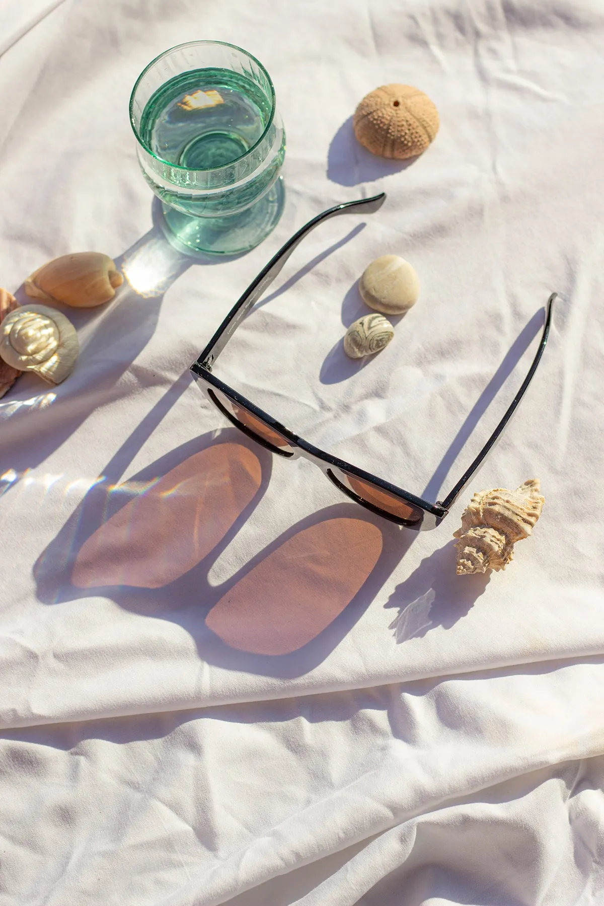 Chunky Semi Cat Eye Sunglasses