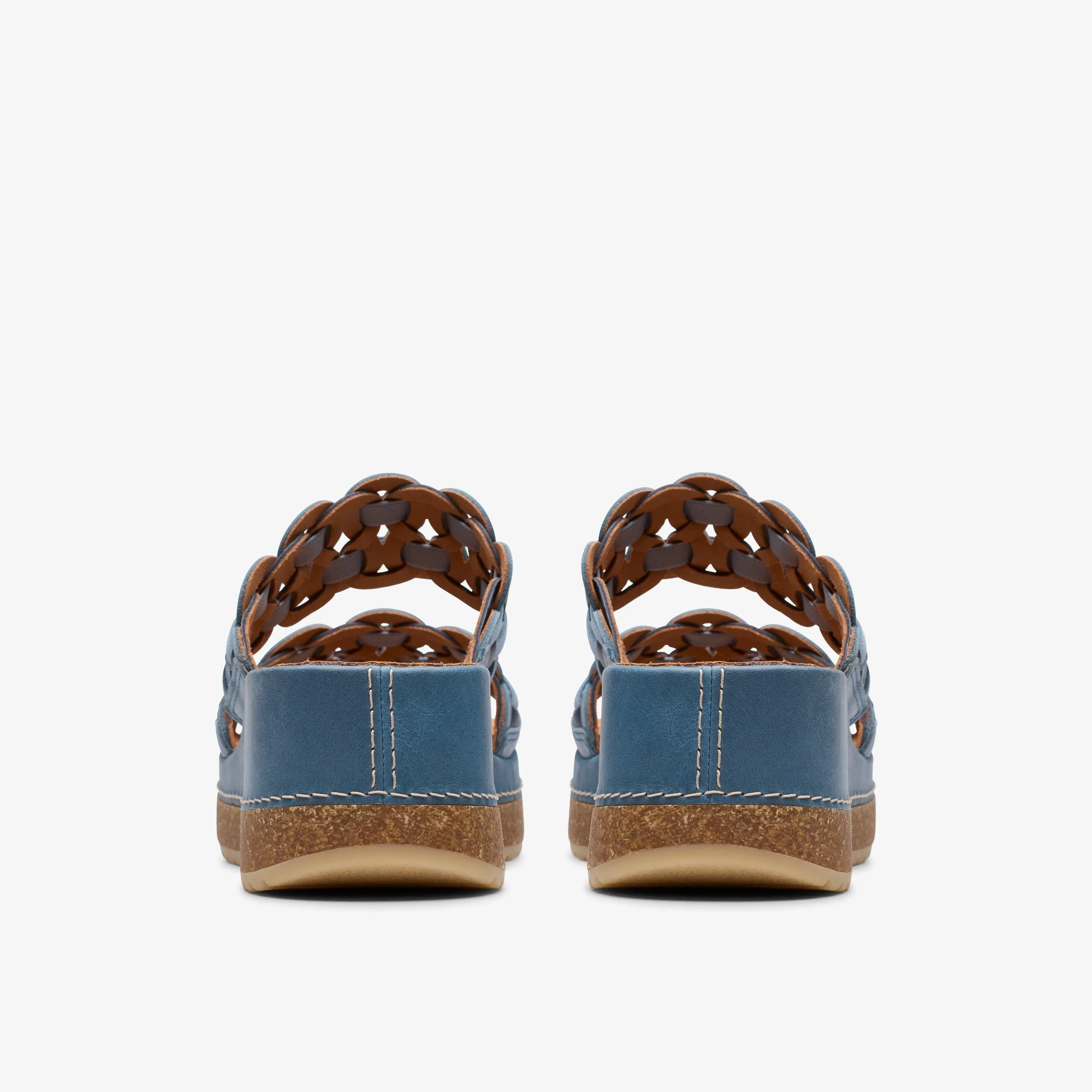 Clarks Women's Kassanda Mule Blue Combi 26181437