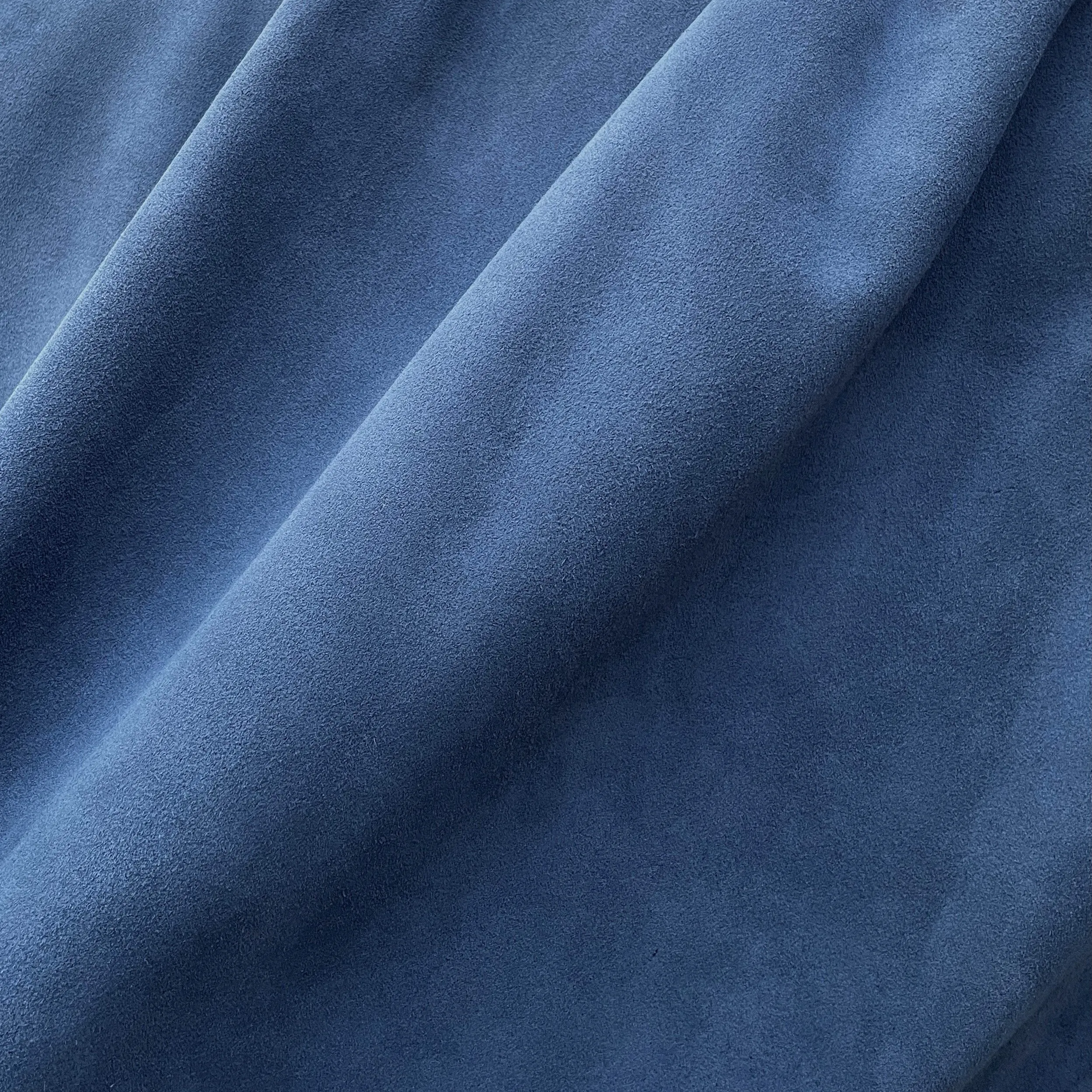 Cow Jersey Suede Double Butts | Navy | 1.2 mm | 13 sq.ft | From $85 ea.