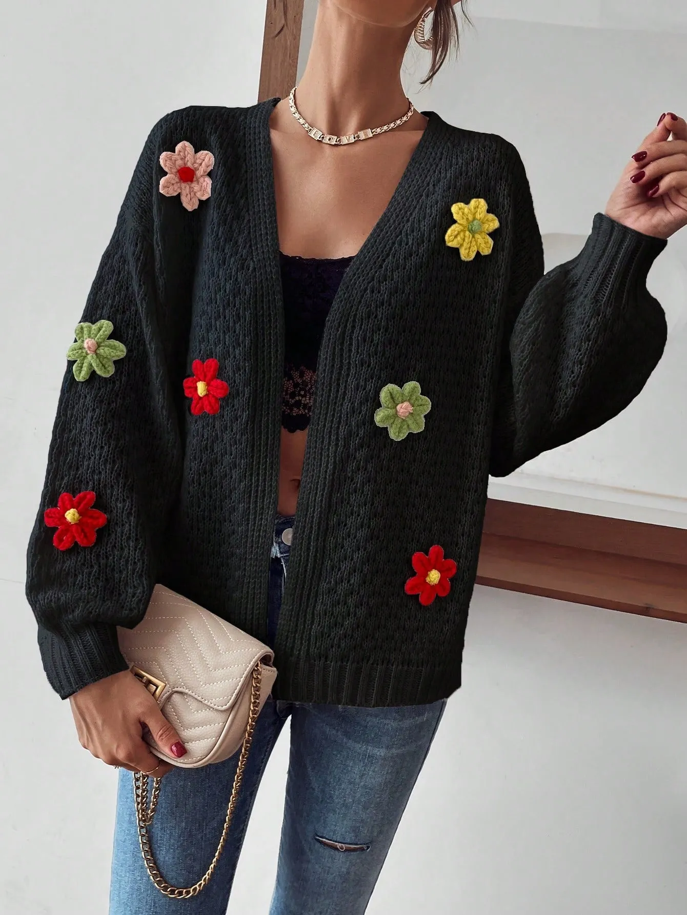 Cárdigan Floral LUNE de Cherry Vibes en 🌸
