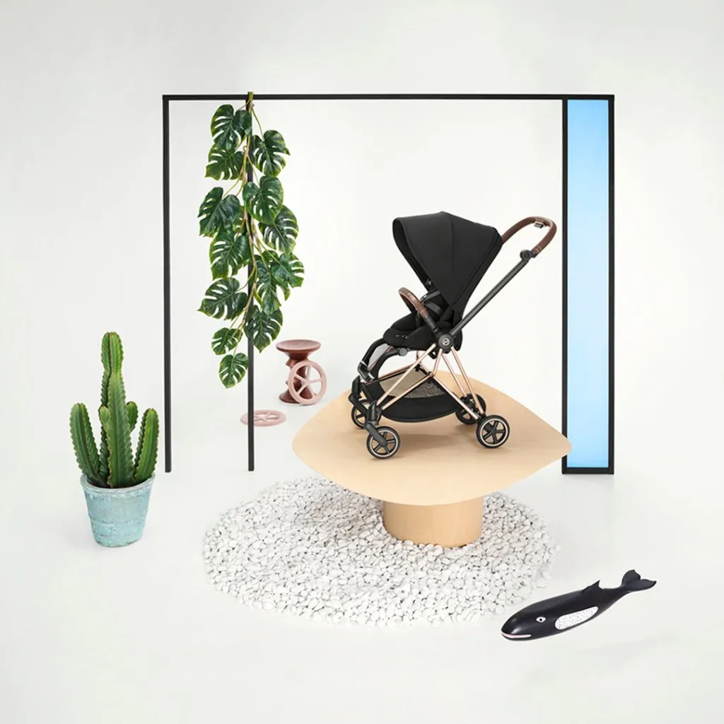 CYBEX MIOS Travel System - Mirage Grey