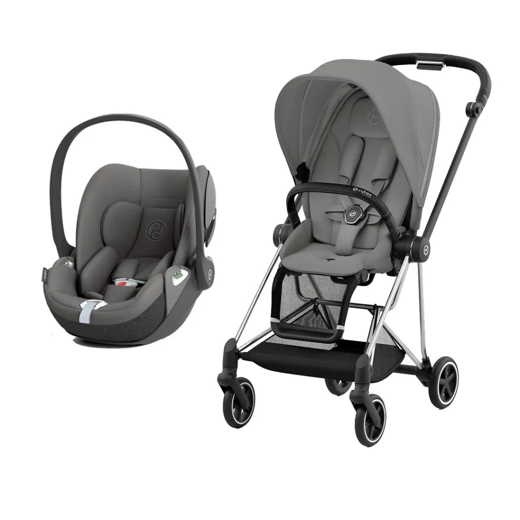 CYBEX MIOS Travel System - Mirage Grey