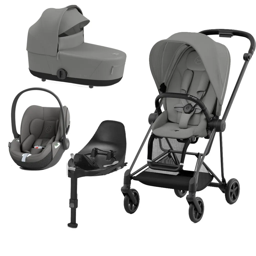 CYBEX MIOS Travel System - Mirage Grey
