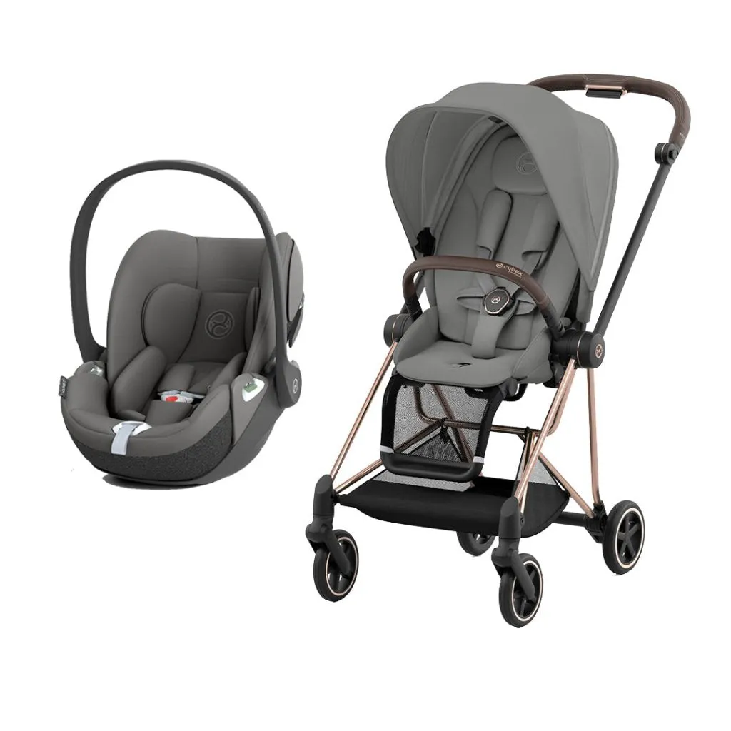 CYBEX MIOS Travel System - Mirage Grey