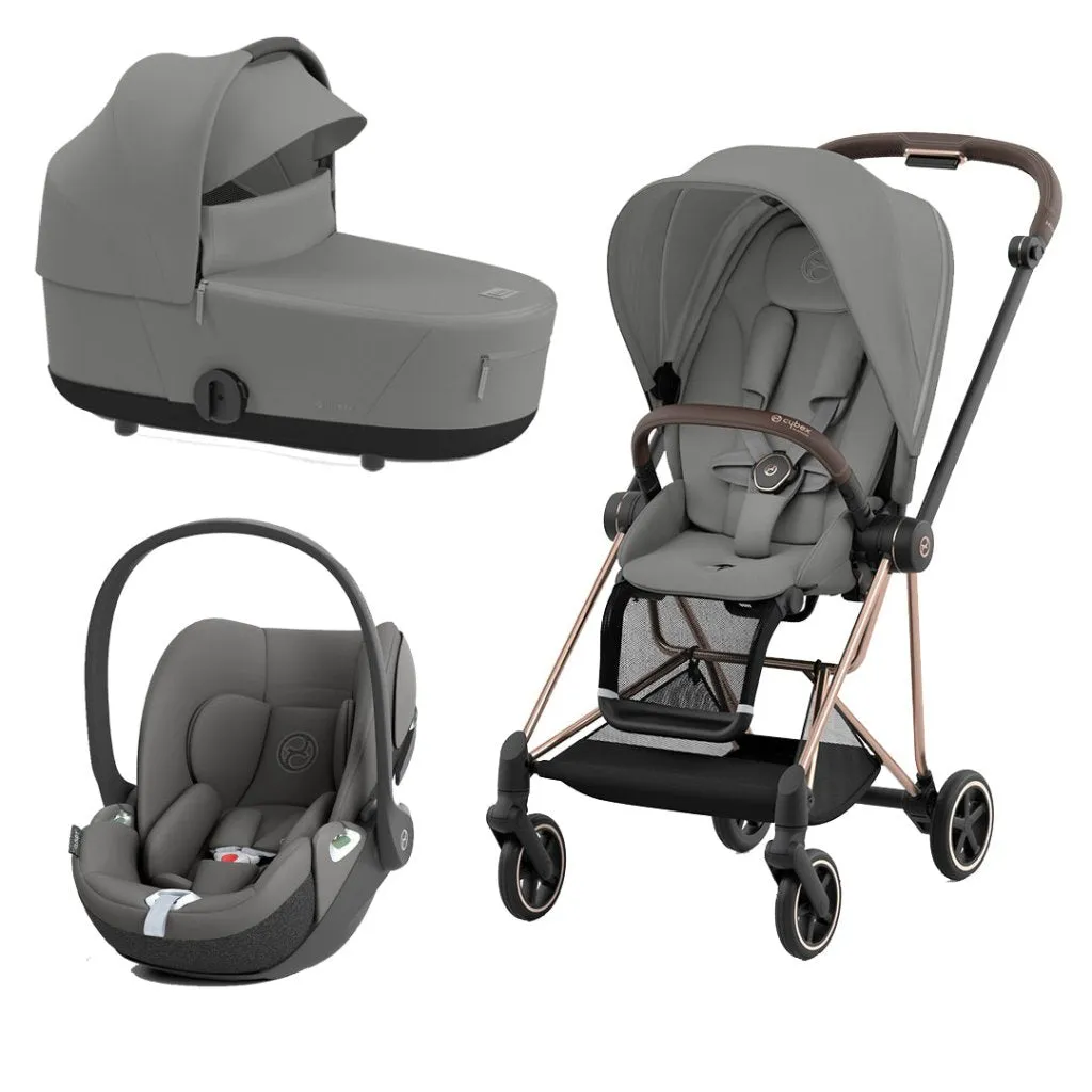 CYBEX MIOS Travel System - Mirage Grey