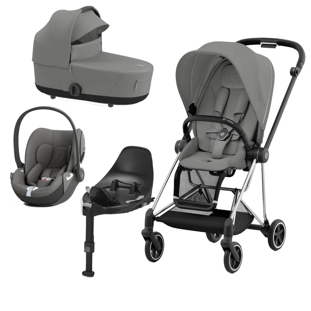 CYBEX MIOS Travel System - Mirage Grey
