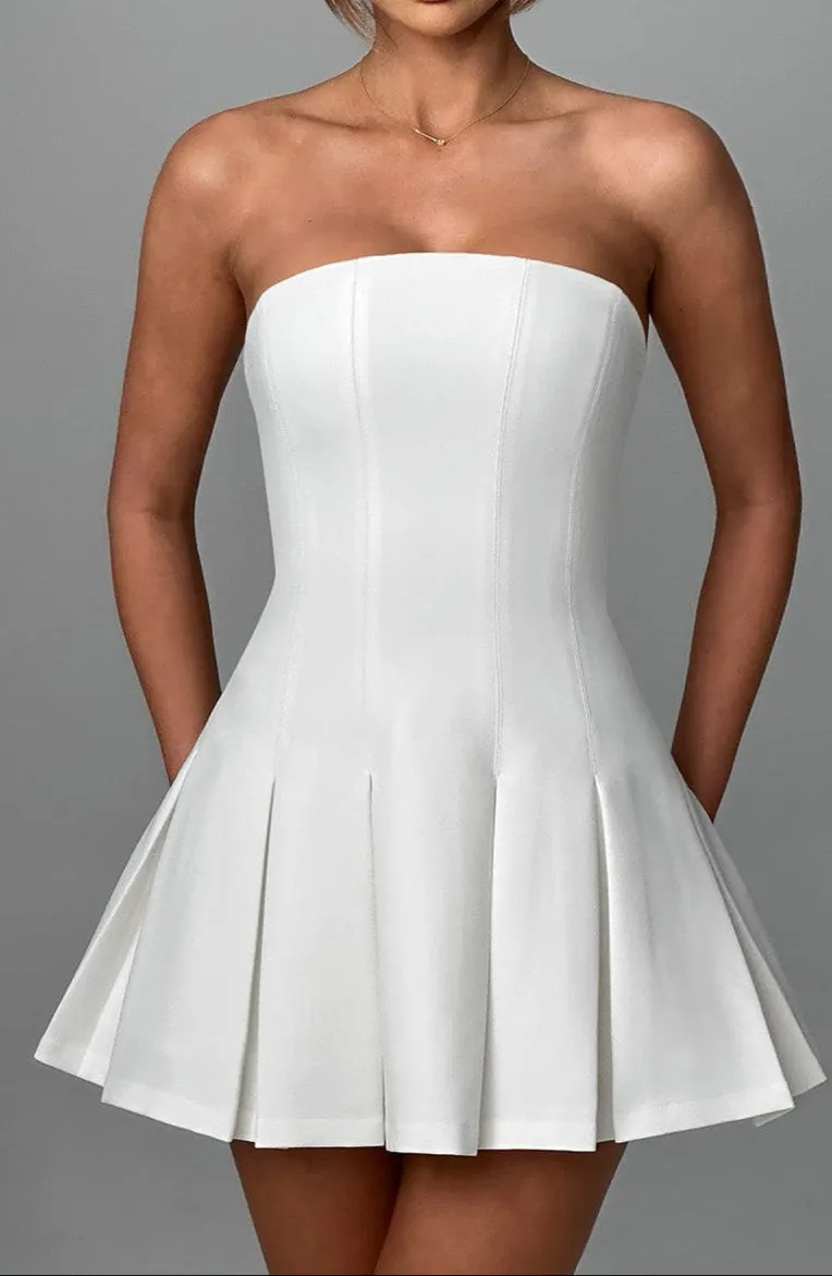Danna Minikleid-Elfenbein