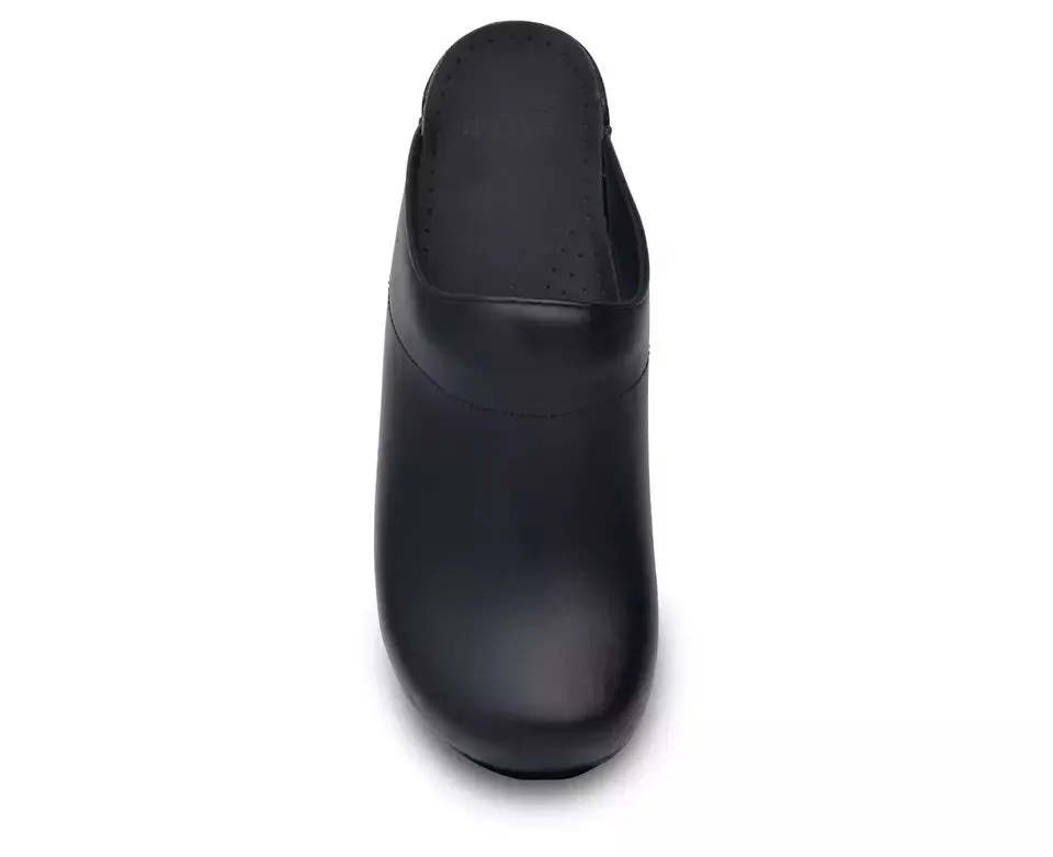 Dansko Men's Karl Medium Width Black Box Leather 50020202