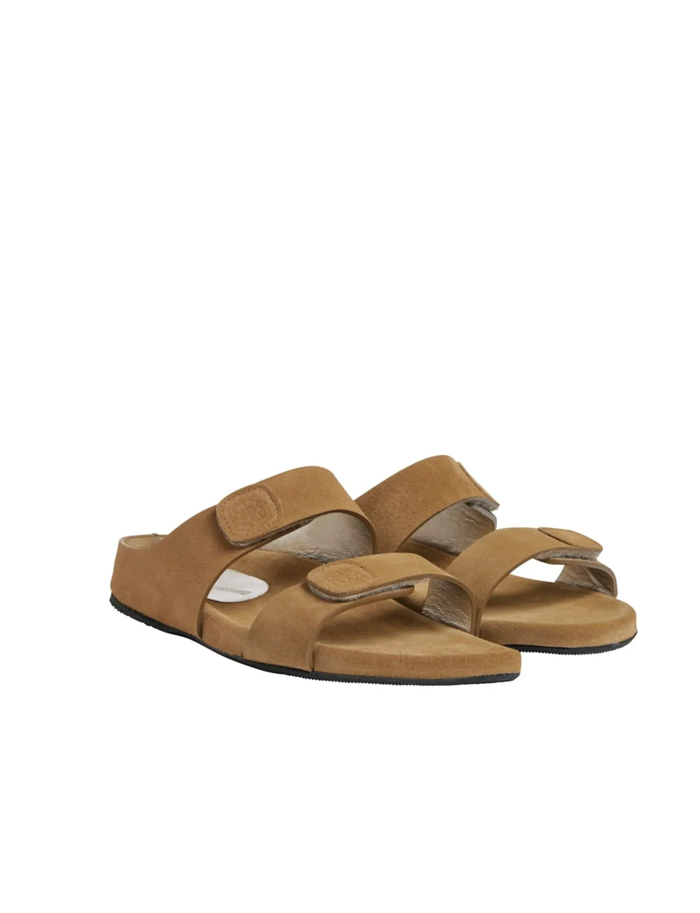 Delia sand leather mules