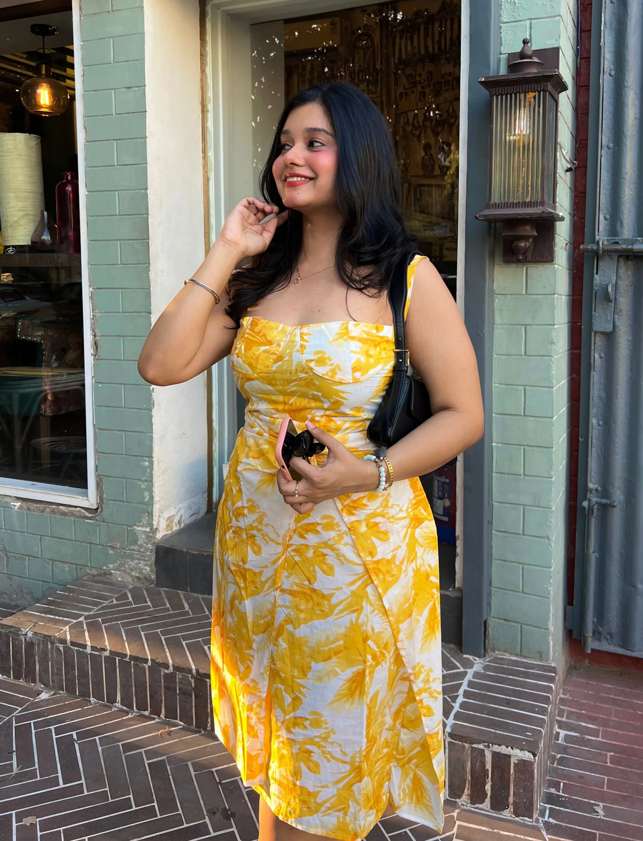 Delilah Dress- YELLOW