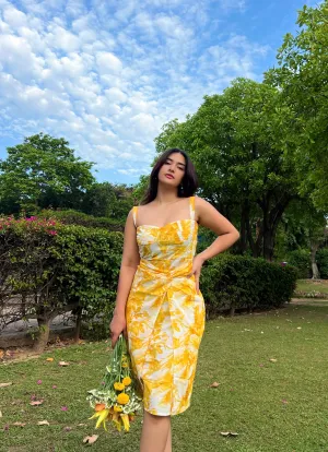 Delilah Dress- YELLOW