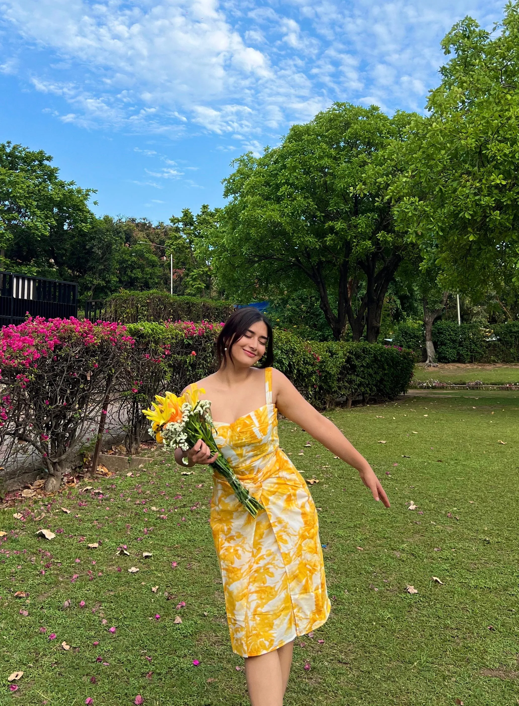 Delilah Dress- YELLOW