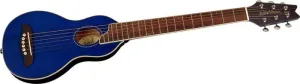 Discontinued Washburn Rover Acoustic Travel Guitar, Trans Blue