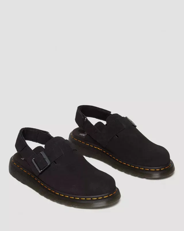 Dr Martens Jorge II Suede Mules Black