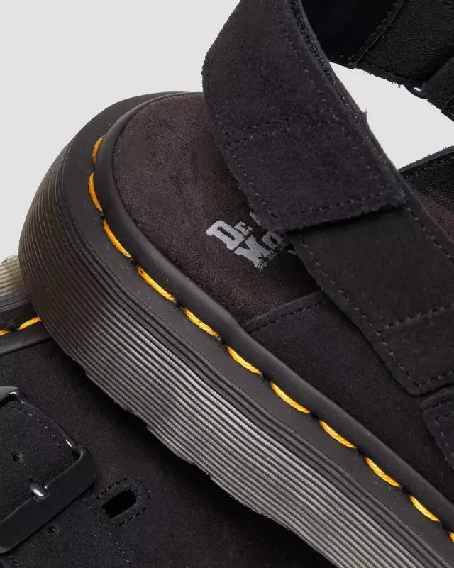 Dr Martens Jorge II Suede Mules Black
