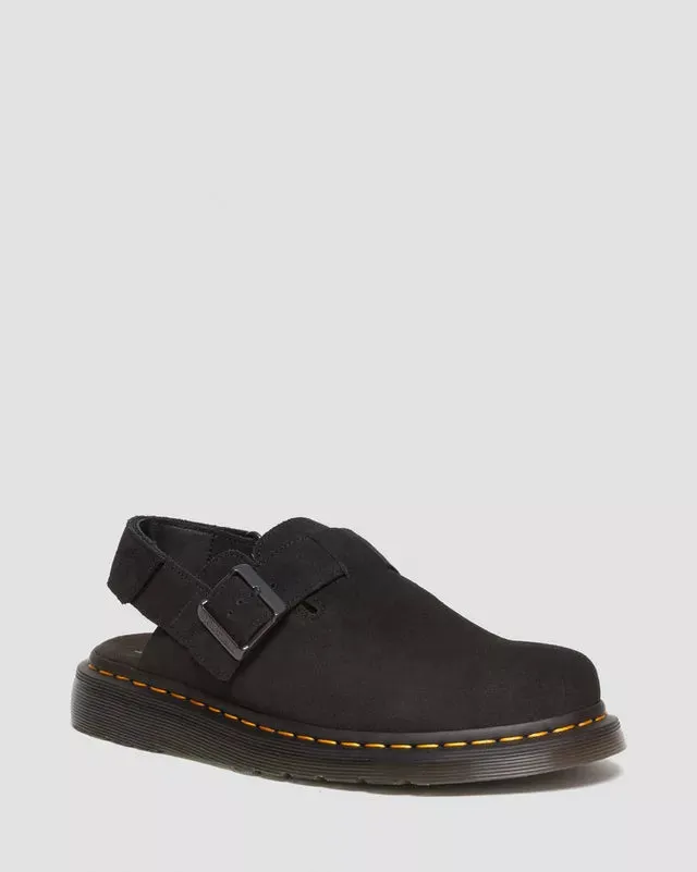 Dr Martens Jorge II Suede Mules Black